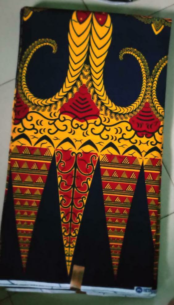 Robe africaine LONGUE BOUBOU MAXI KAFTAN en wax