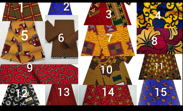 Tenue Africaine de haut et jupe en wax ANKARA dress