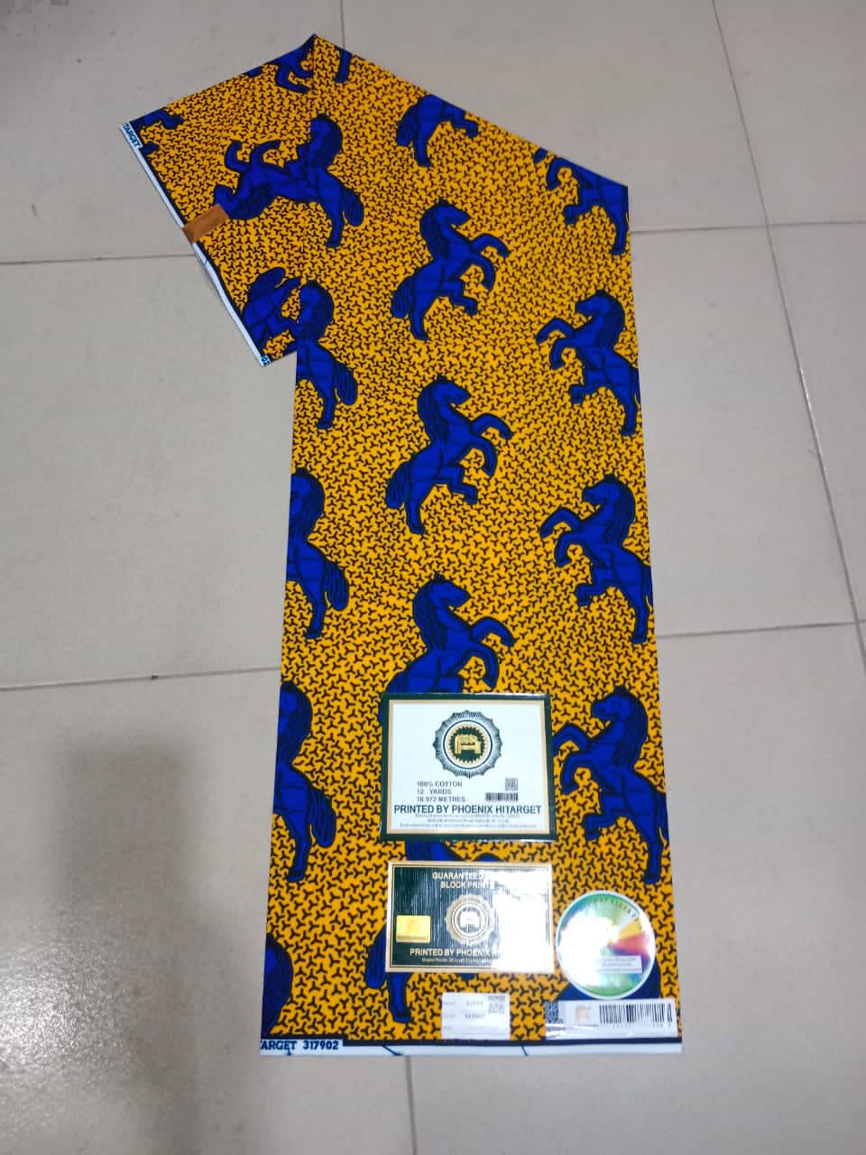 Imprimé africain/Ankara/Tissu imprimé africain Kente 100% coton